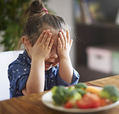 Ребёнок в два года не ест твердую пищу