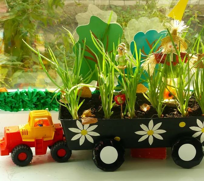 Экологический проект огород на окне «Веселая ферма» в первой младшей группе - «Дошколёвороковский.рф»